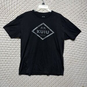 KUIU Shirt Mens XL Black Ultralight Hunting Tee Outdoor Stretch Basic Hunt